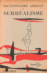 Dictionnaire Abrégé du Surréalisme, Yves Tanguy cover
