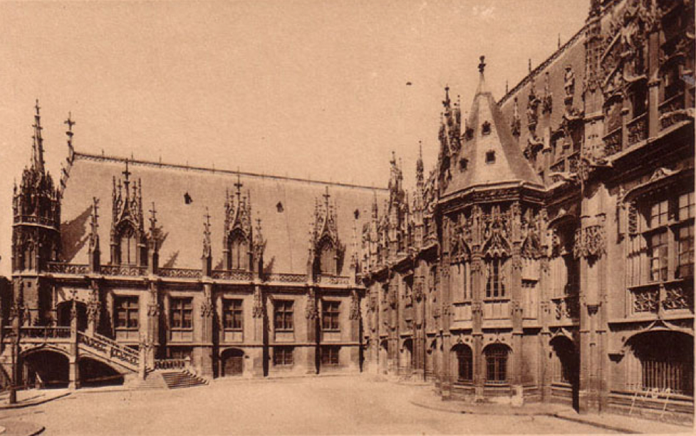 Palais de Justice, Rouen, after 1902