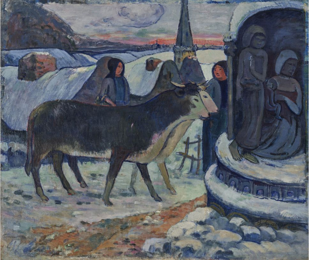 Paul Gauguin, Nuit de Noêl, oil on canvas