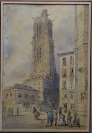 Thomas Shotter Boys, Tour Saint Jacques, 1836 (Louvre)