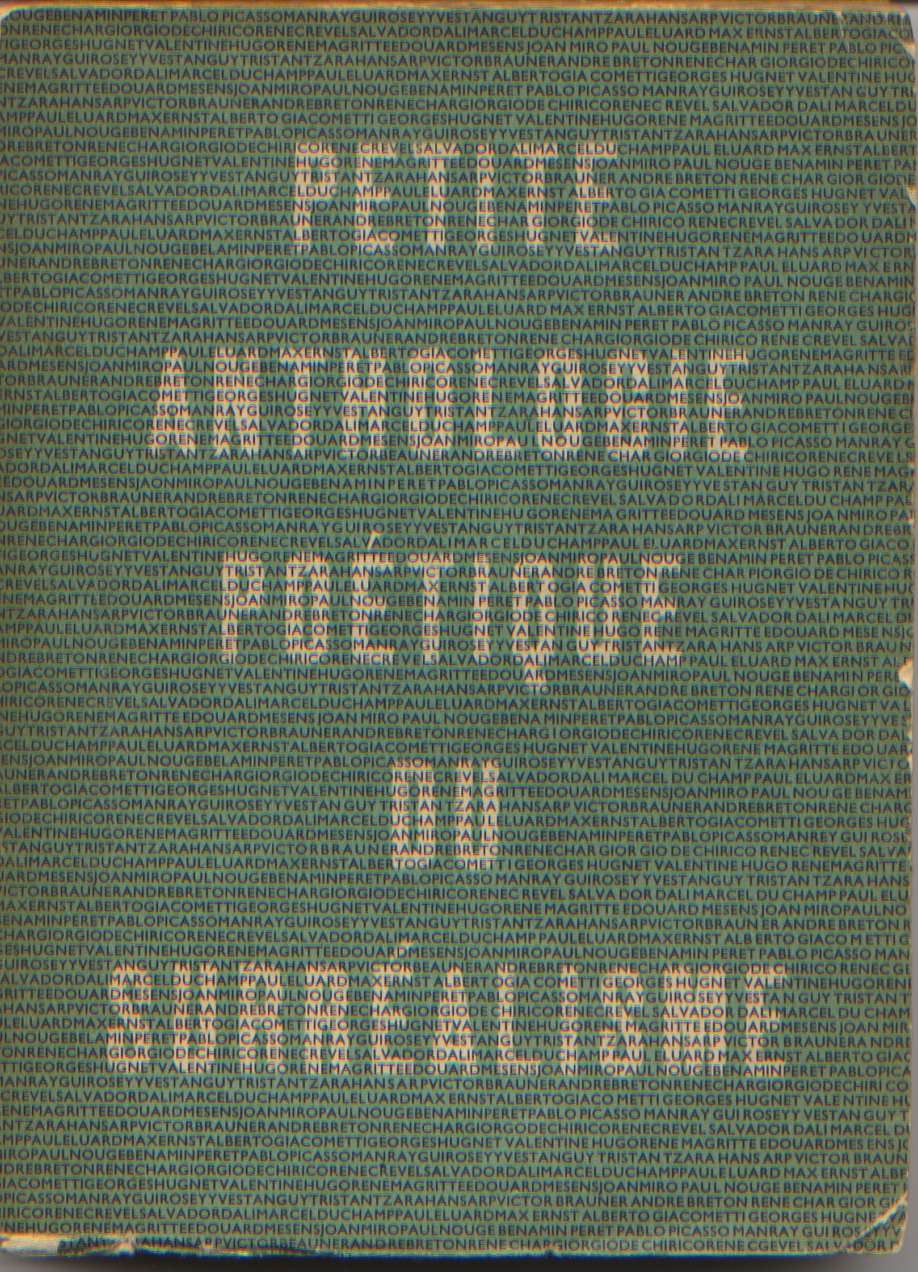 Georges Hugnet, Petite Anthologie Poétique du Surréalisme, 1934
